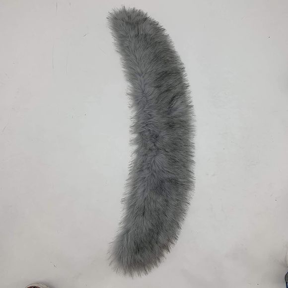 Cara New York Faux Fur Collar Wrap(Gray) NWT - Picture 3 of 3